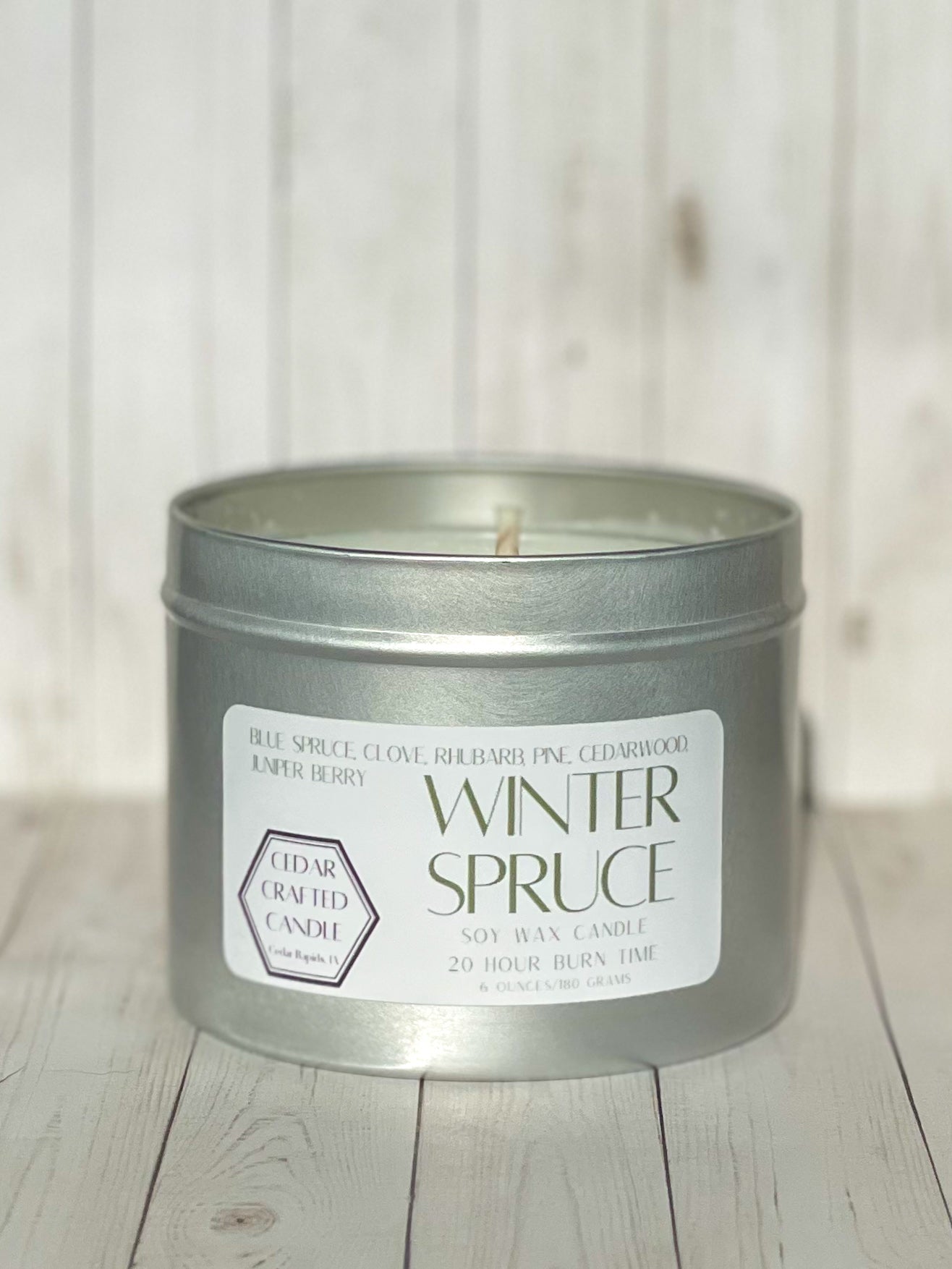 Winter Spruce 6 oz. Candle