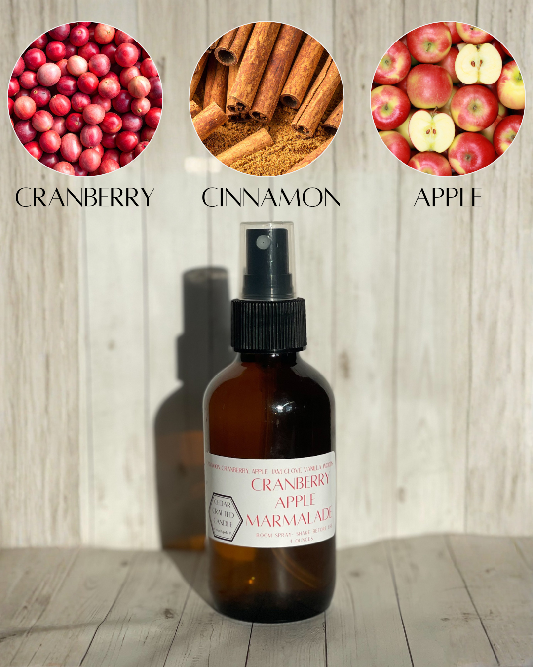 Cranberry Apple Marmalade Room spray