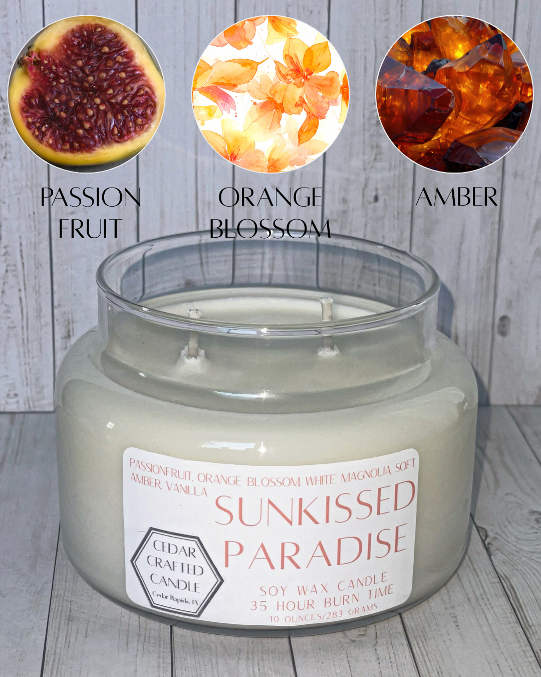 Sunkissed Paradise 10 Oz. Jar