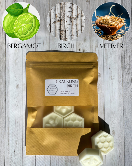 Crackling Birch Wax Melt