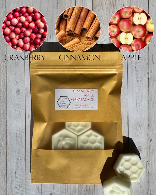 Cranberry Apple Marmalade Wax Melt