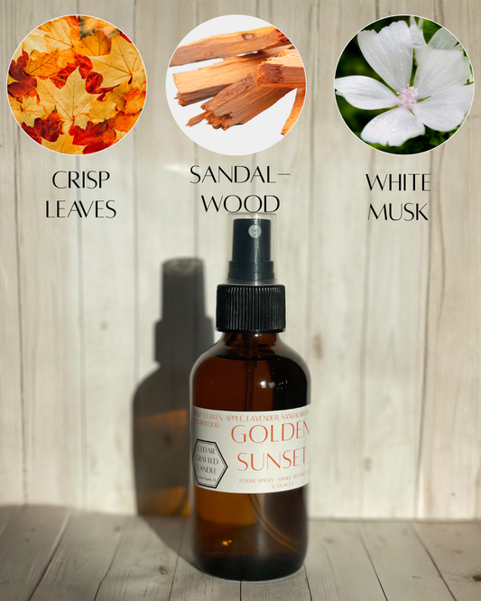 Golden Sunset Room Spray