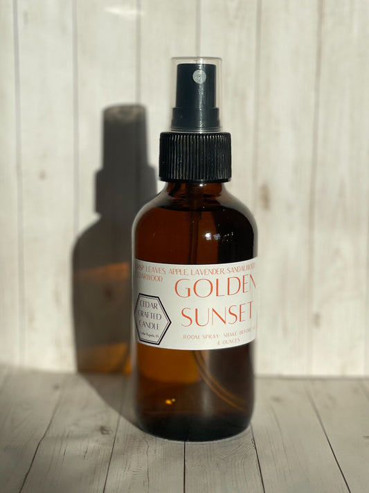 Golden Sunset Room Spray