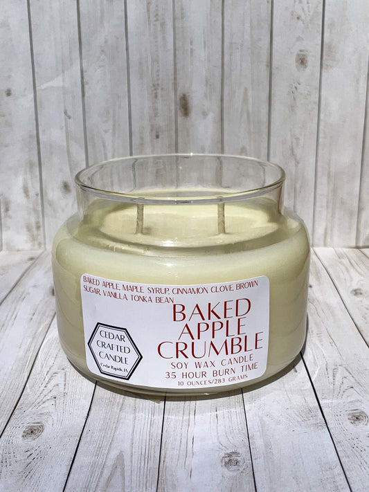 Baked Apple Crumble 10 oz. Candle
