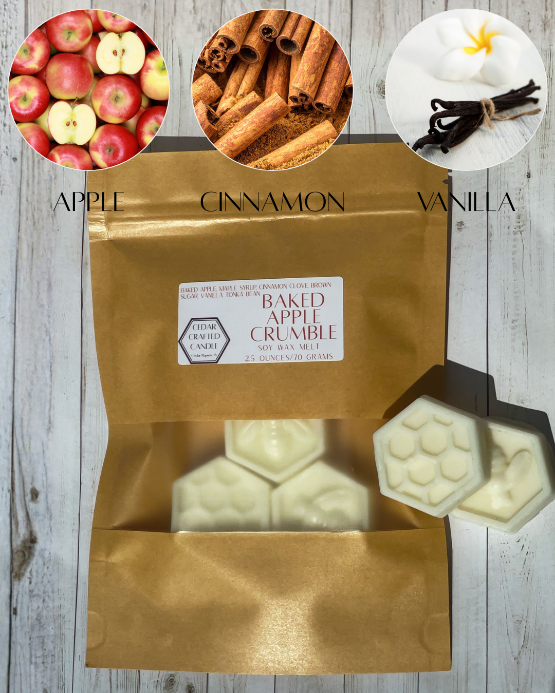 Baked Apple Crumble Wax Melts