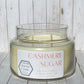 Cedar Crafted Candle Cashmere Sugar Soy Wax 10 oz Candle